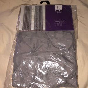 Brand new 2 panels - gray curtains